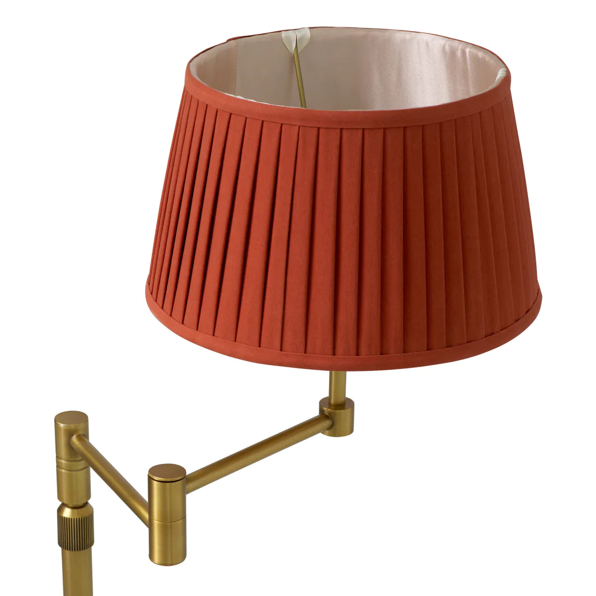 Floor Lamp Corbin - Antique Brass Finish